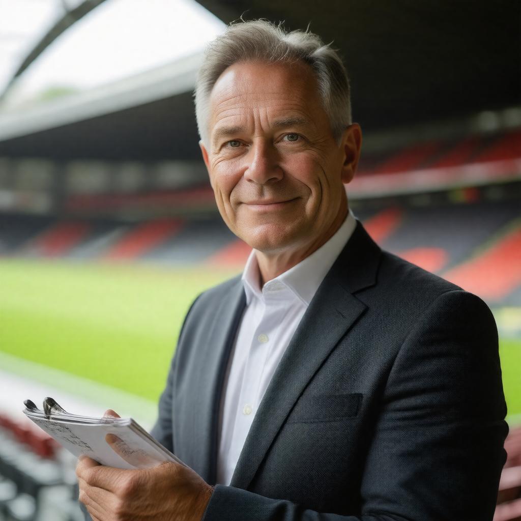 AI-created image of Steve Coppell