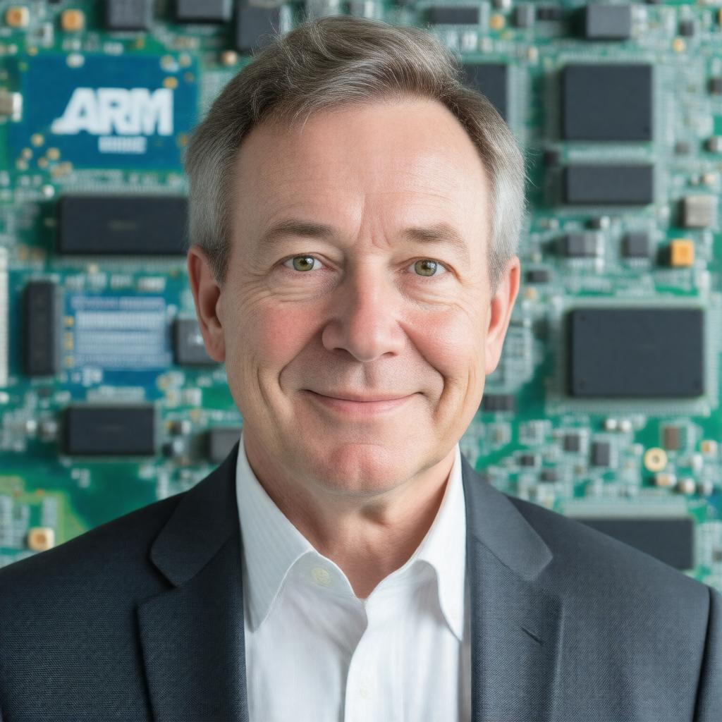 AI-created image of Steve Furber