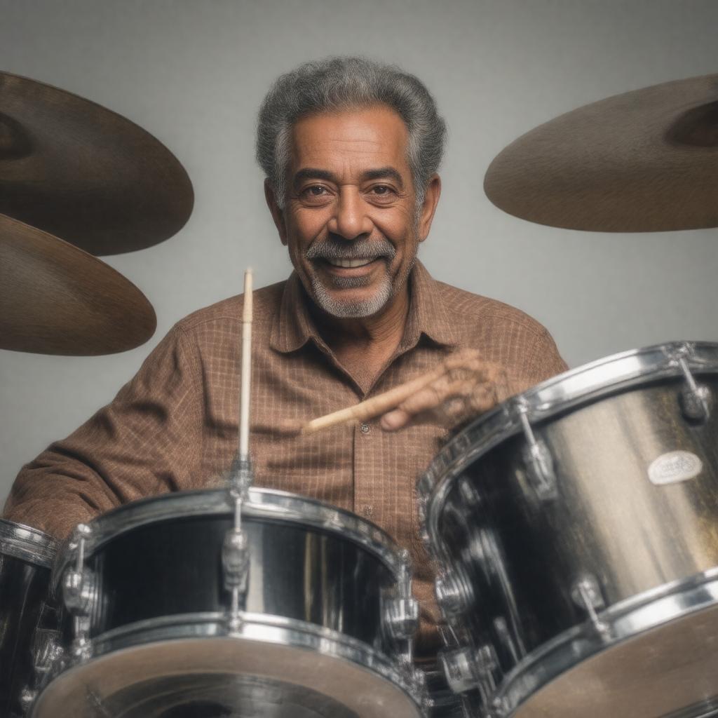 AI-created image of Steve Gadd