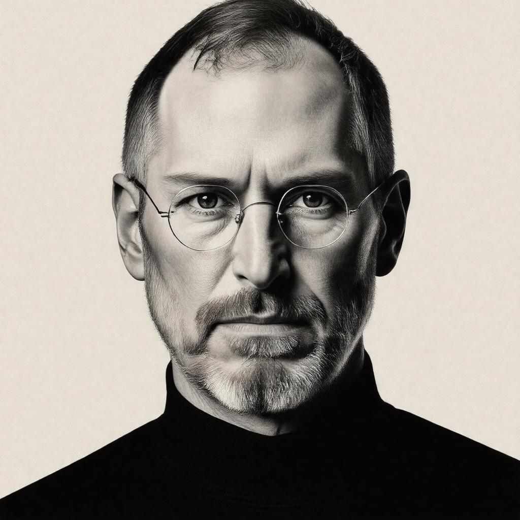 AI-created image of Steve Jobs (2015 film)