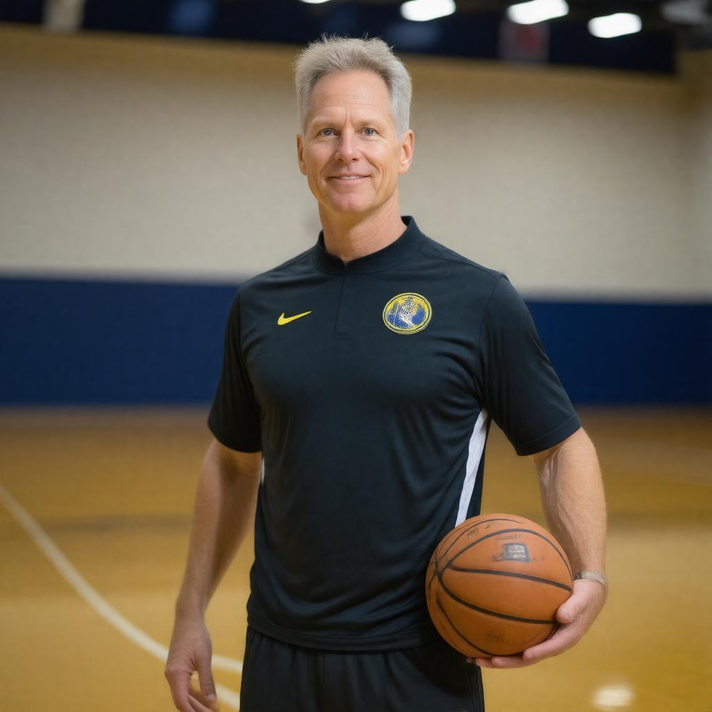 AI-created image of Steve Kerr