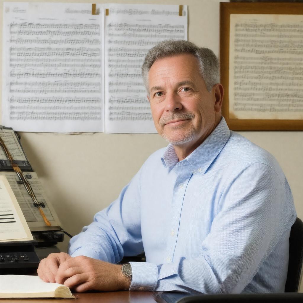 AI-created image of Steve Metcalf