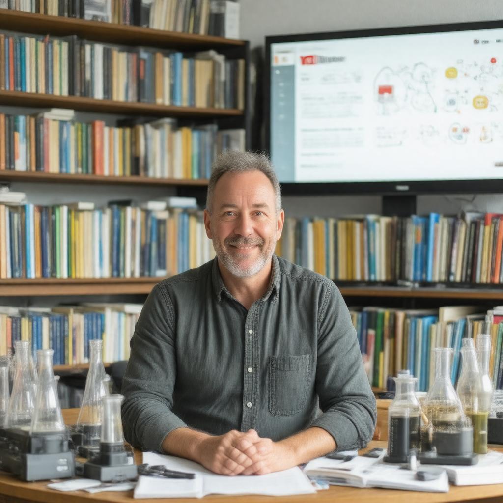 AI-created image of Steve Mould