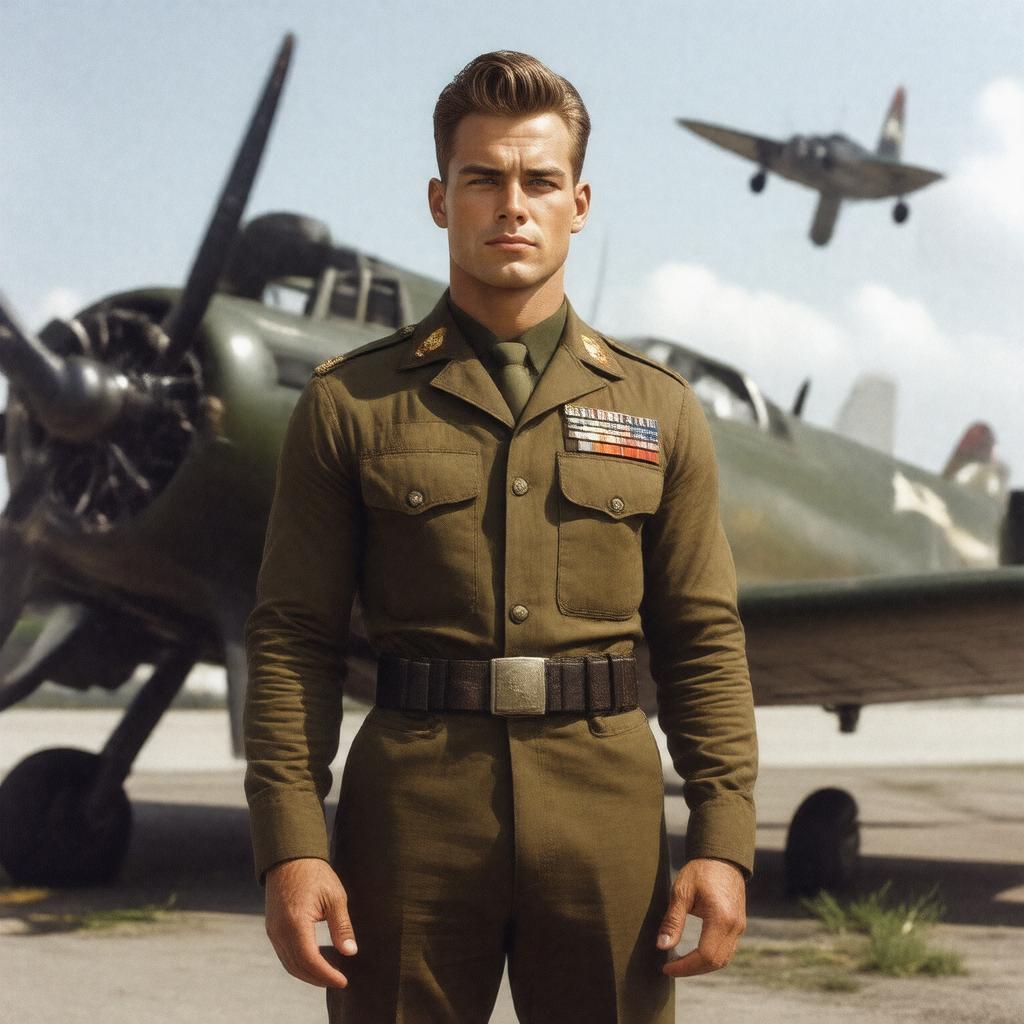 AI-created image of Steve Trevor