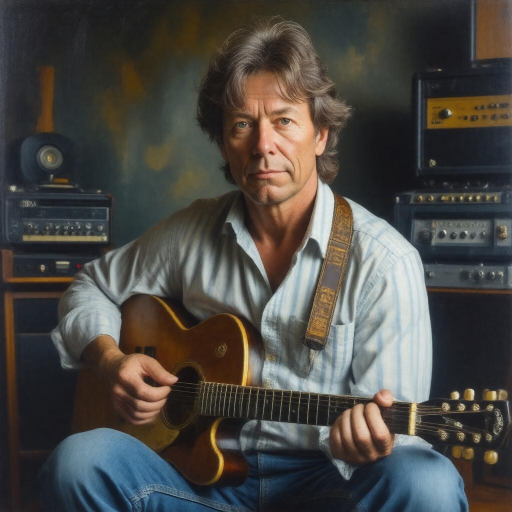 AI-created image of Steve Winwood