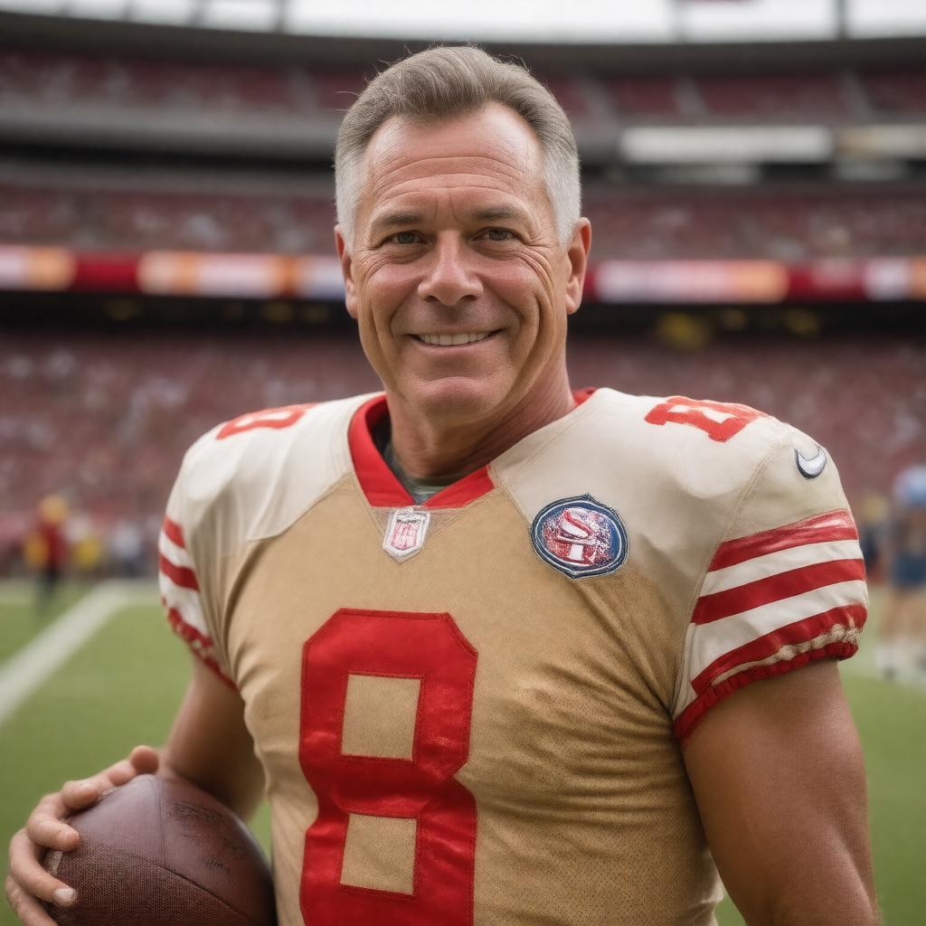 AI-created image of Steve Young