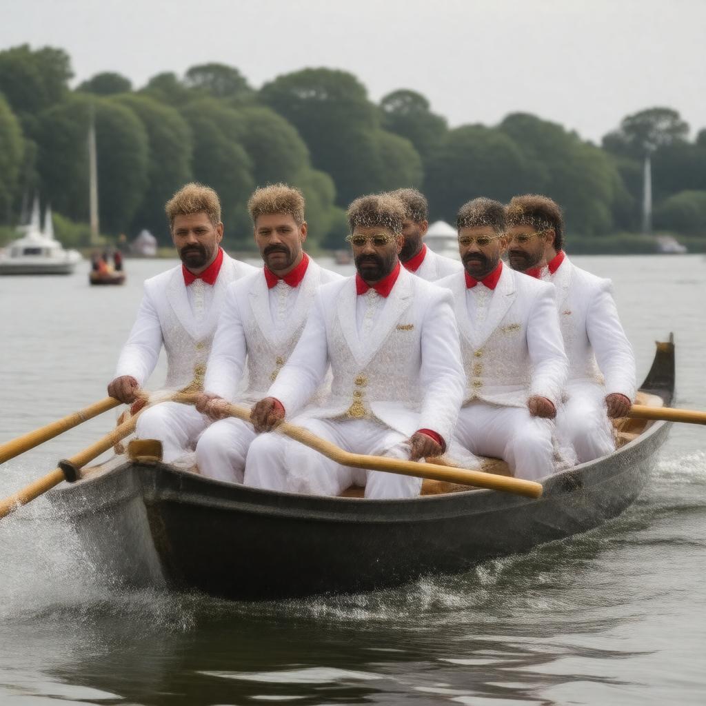 AI-created image of Stewards of Henley Royal Regatta