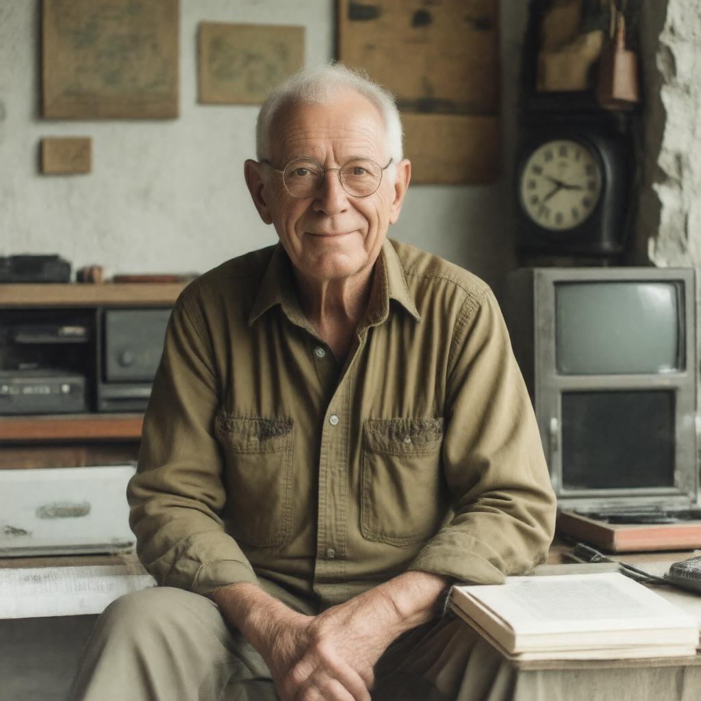 AI-created image of Stewart Brand