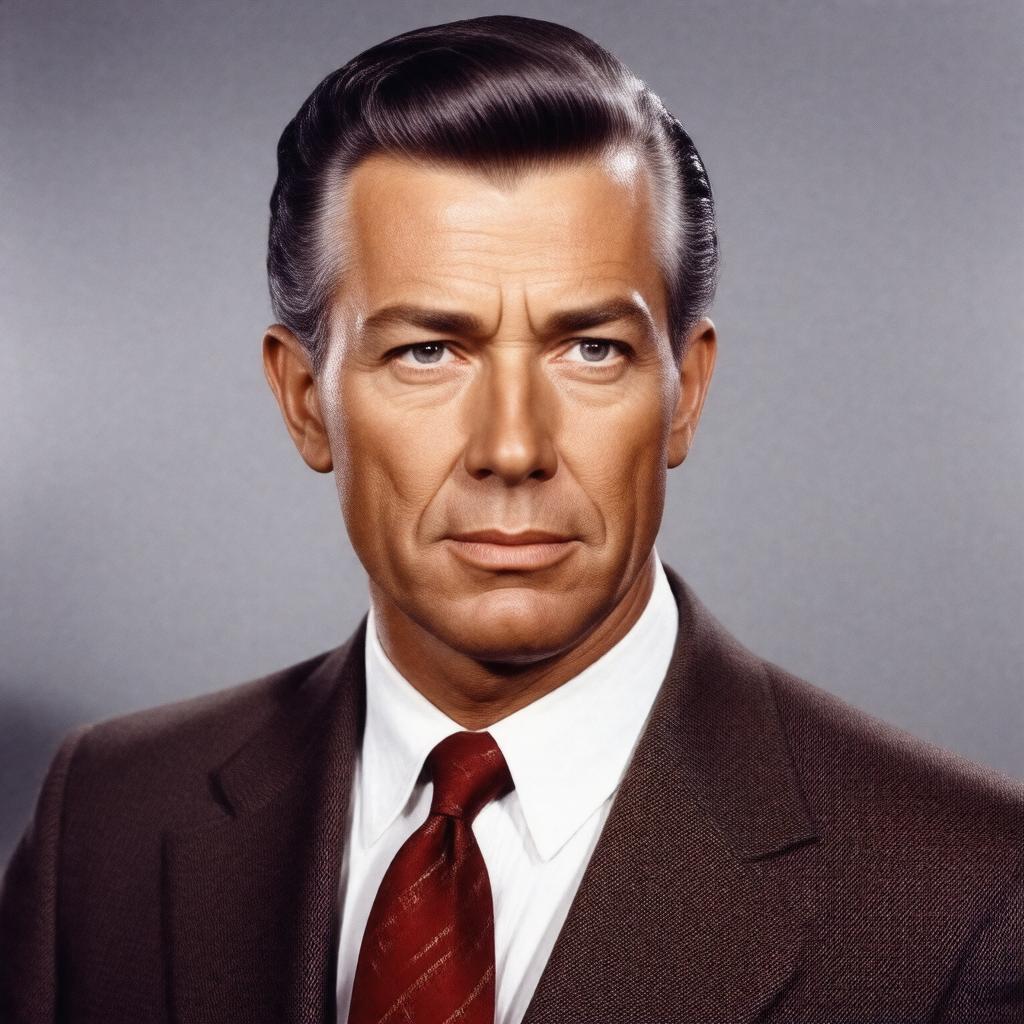 AI-created image of Stewart Granger