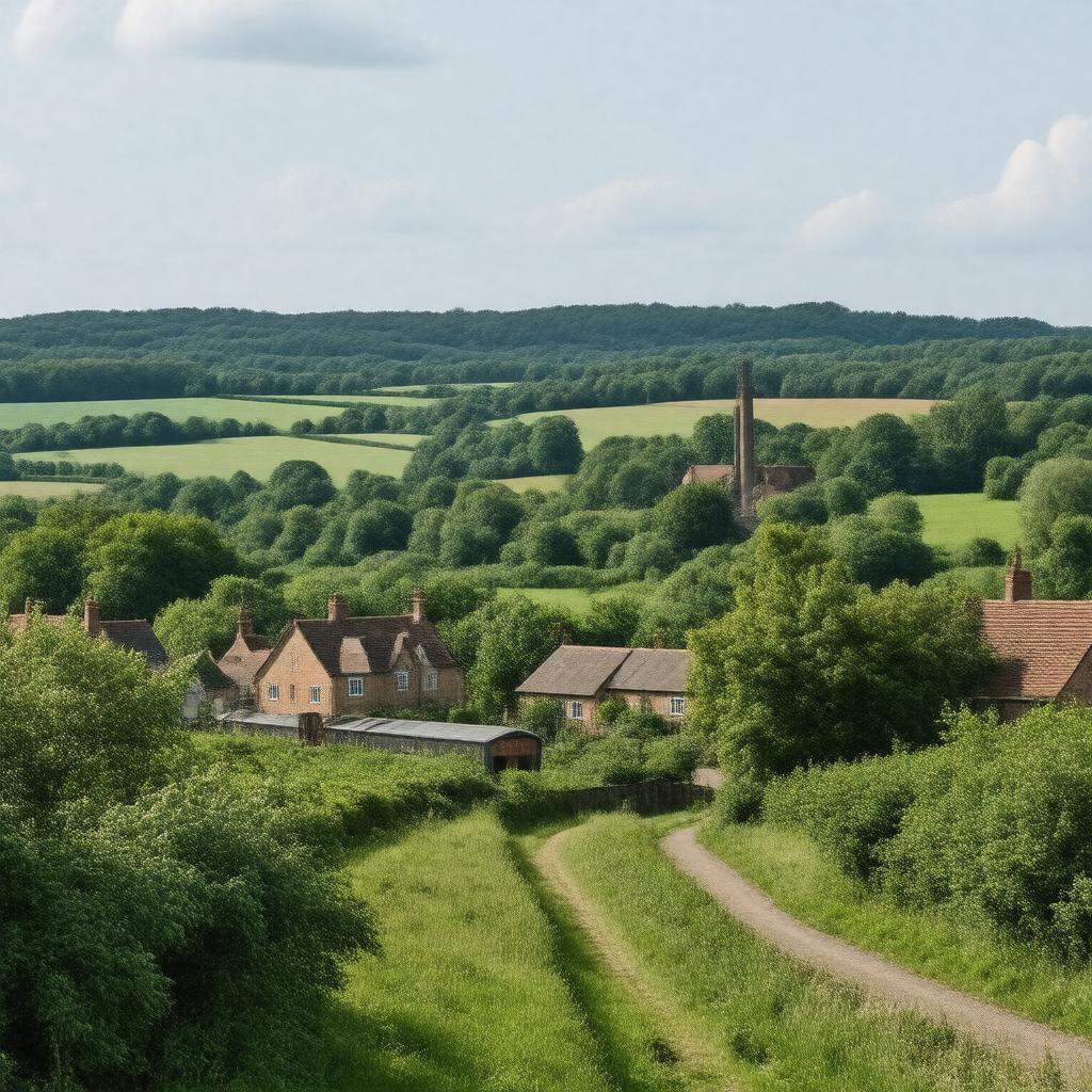 AI-created image of Stewartby