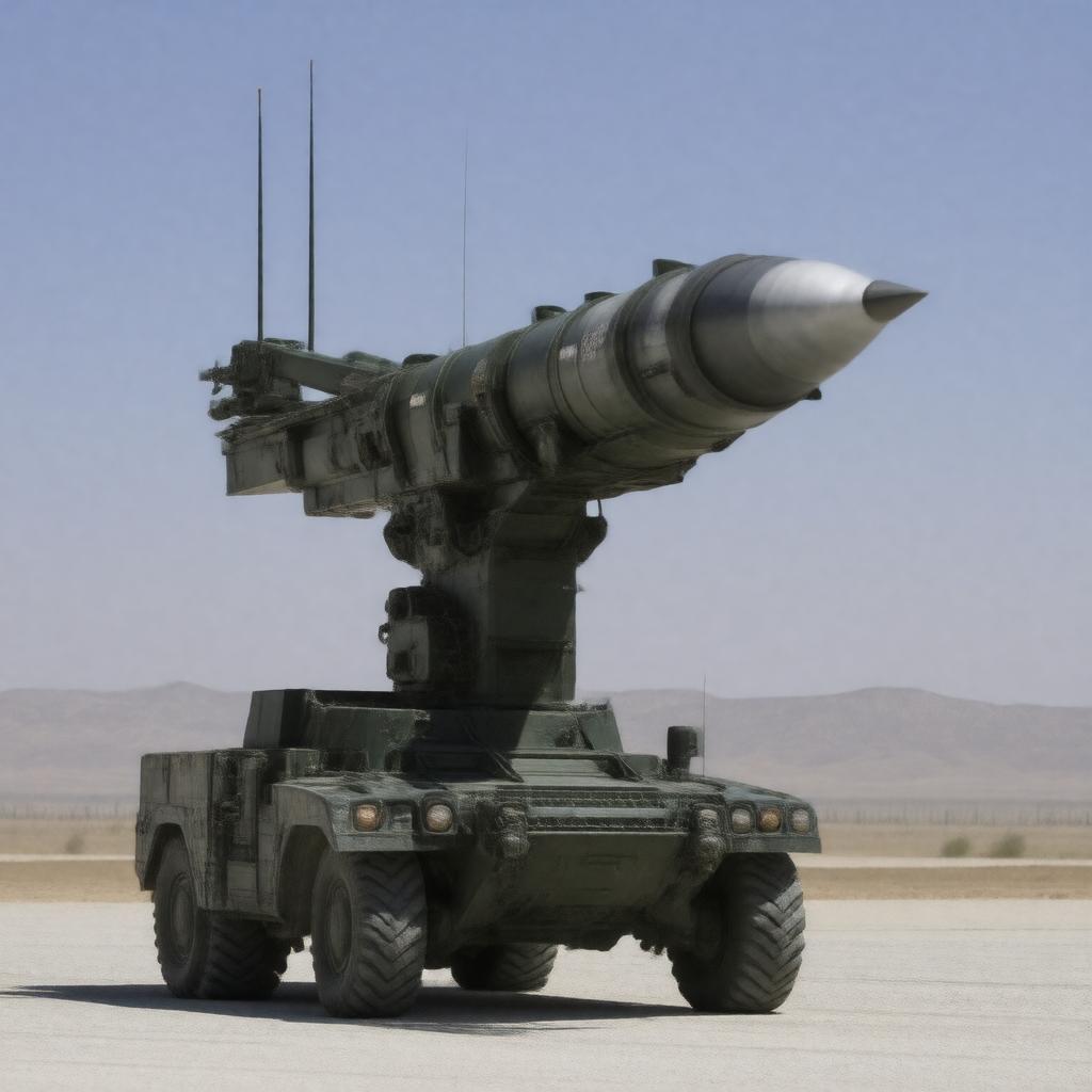 AI-created image of Stinger missile