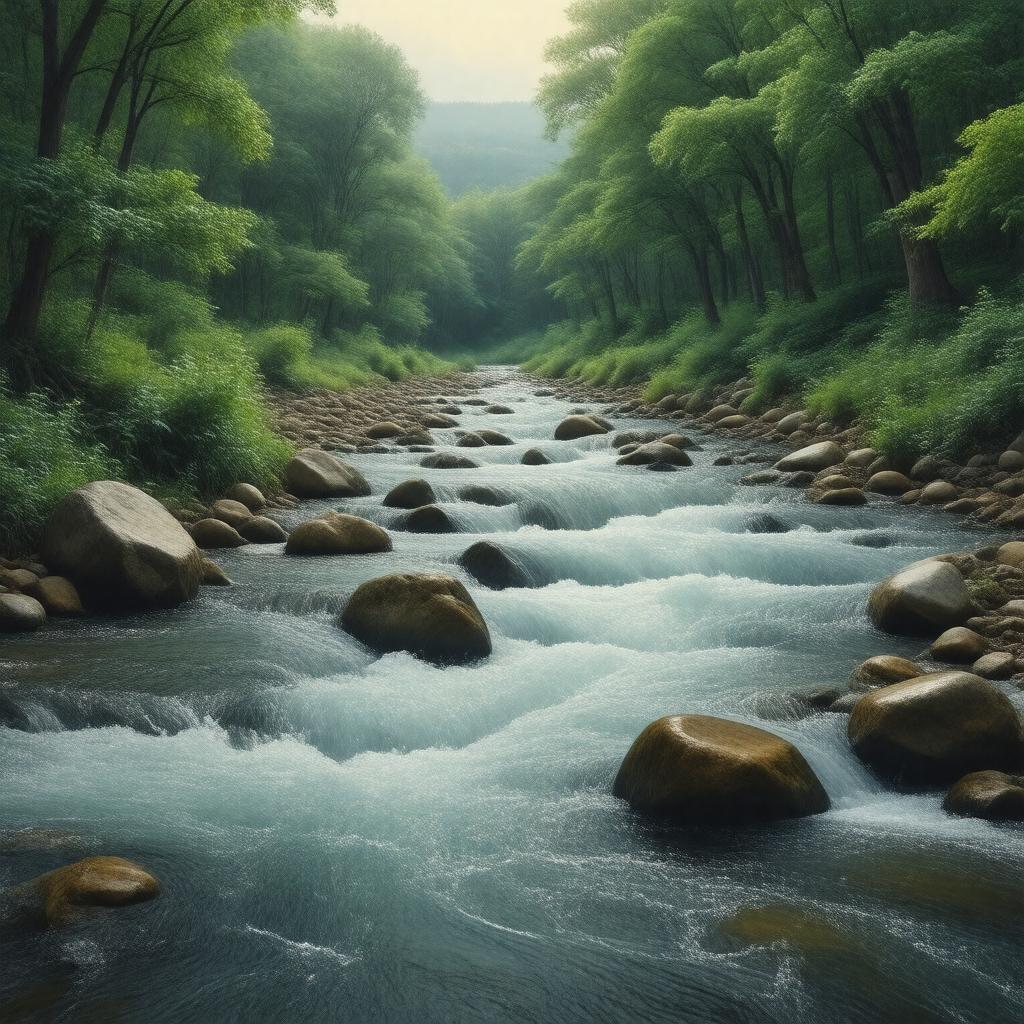 AI-created image of Stinking Creek