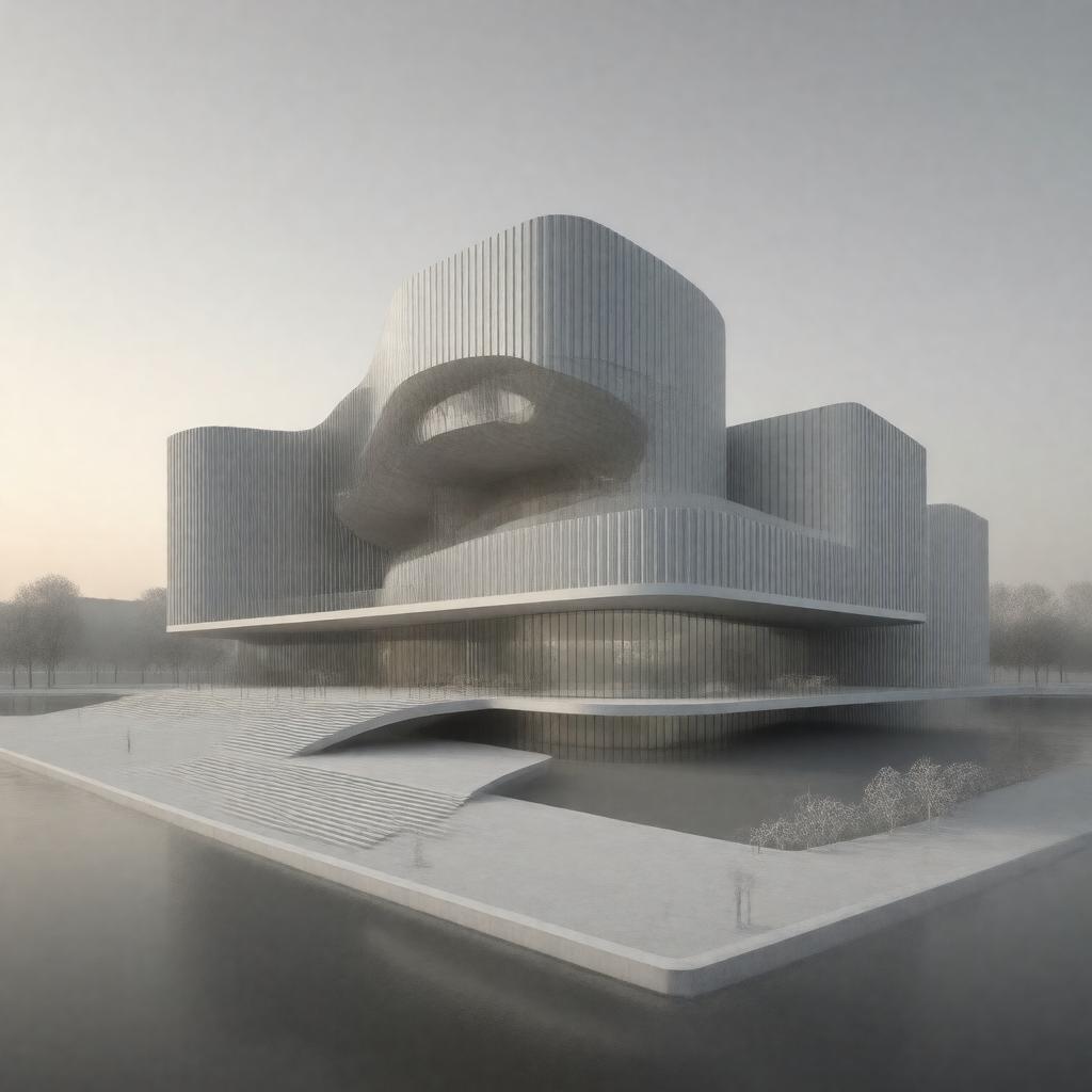 AI-created image of Stirling Prize