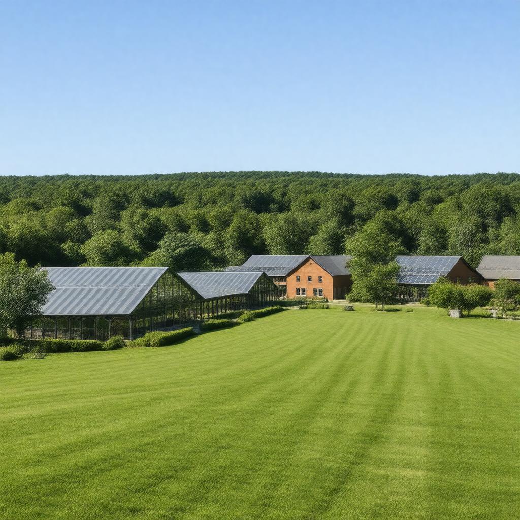 AI-created image of Stockbridge School of Agriculture