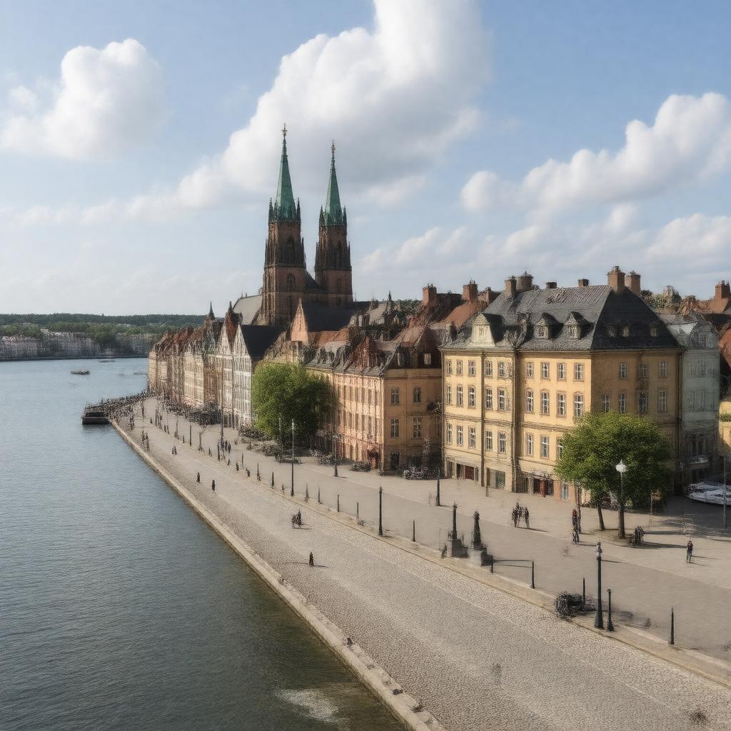 AI-created image of Stockholm