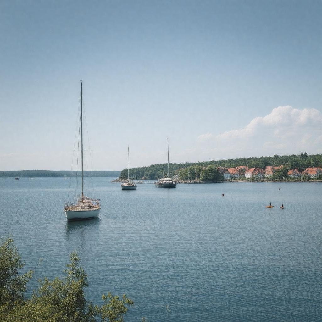 AI-created image of Stockholm Archipelago