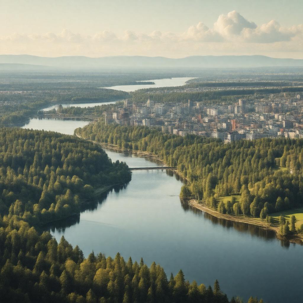 AI-created image of Stockholm County
