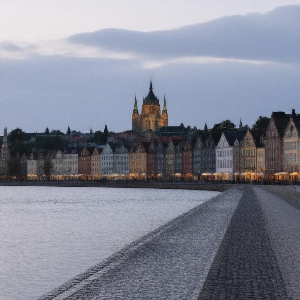 AI-created image of Stockholm, Sweden