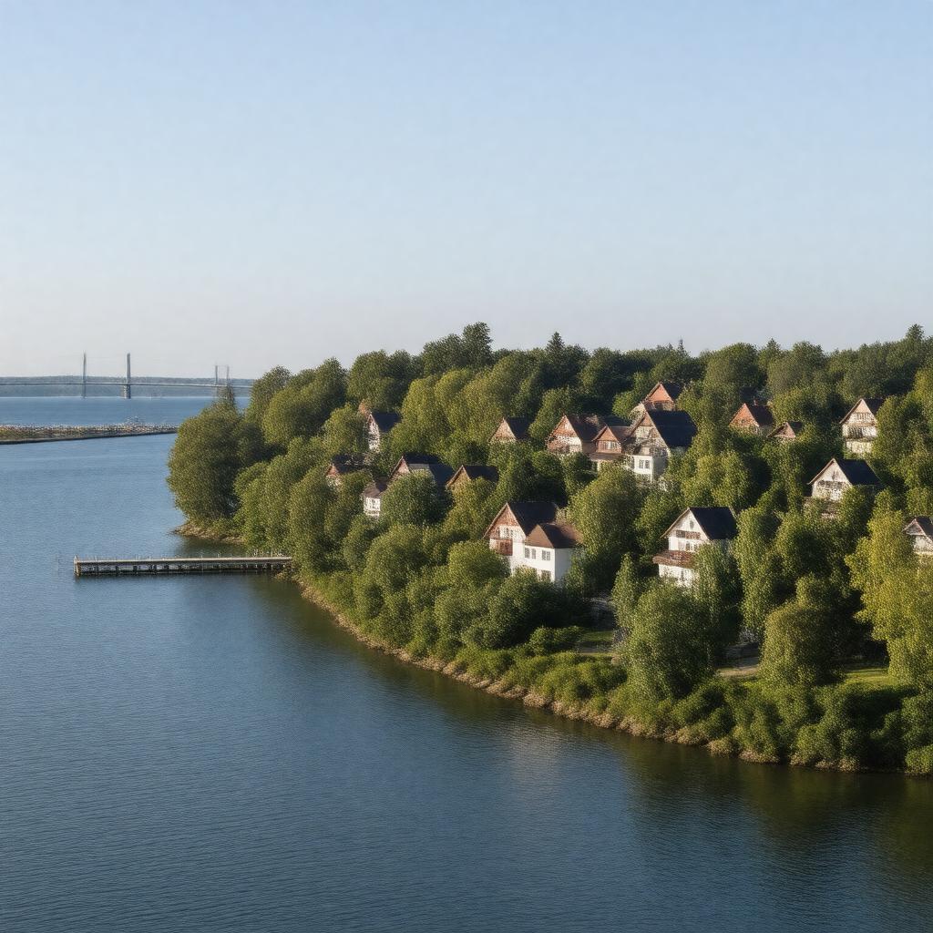 AI-created image of Stocksund