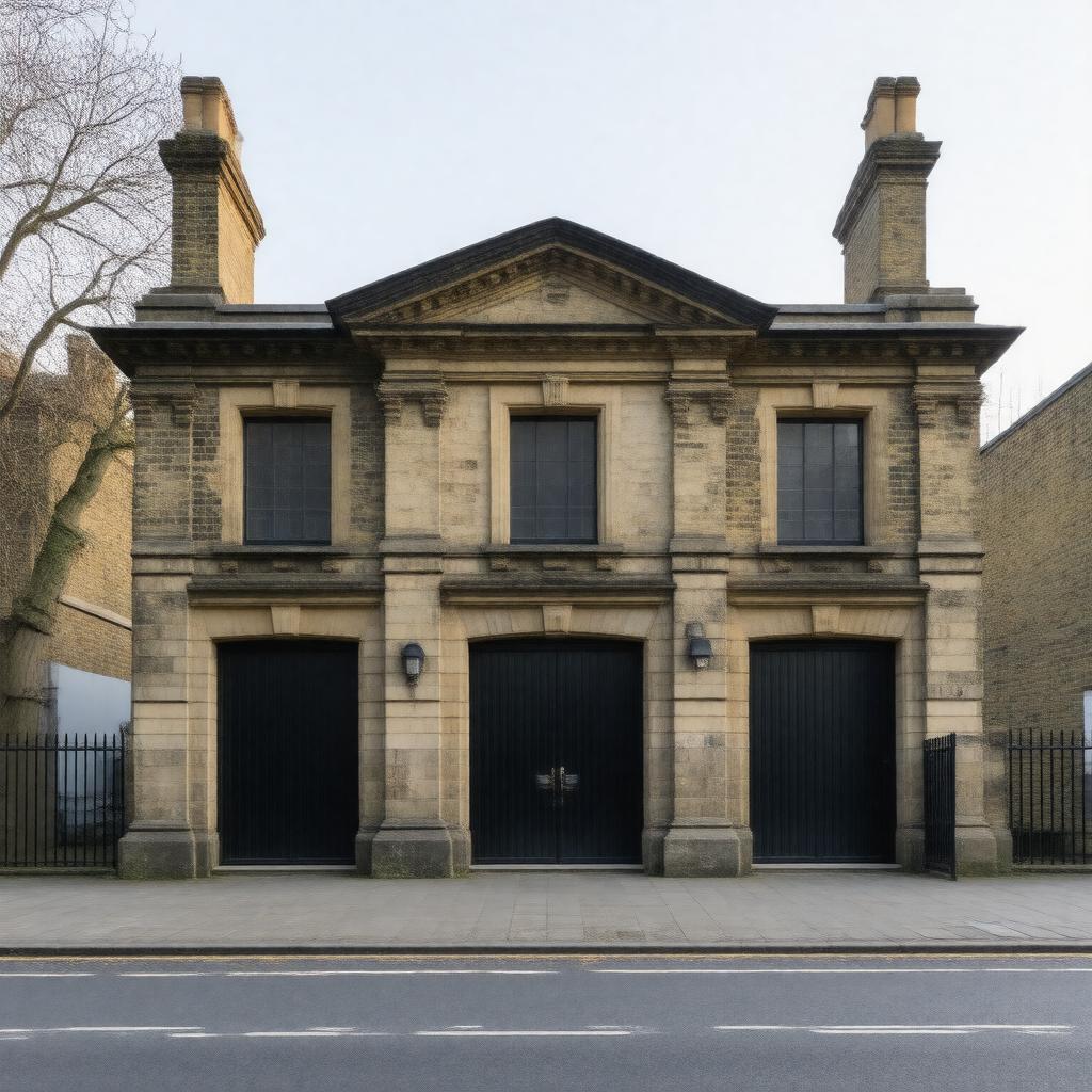 AI-created image of Stockwell Police Station