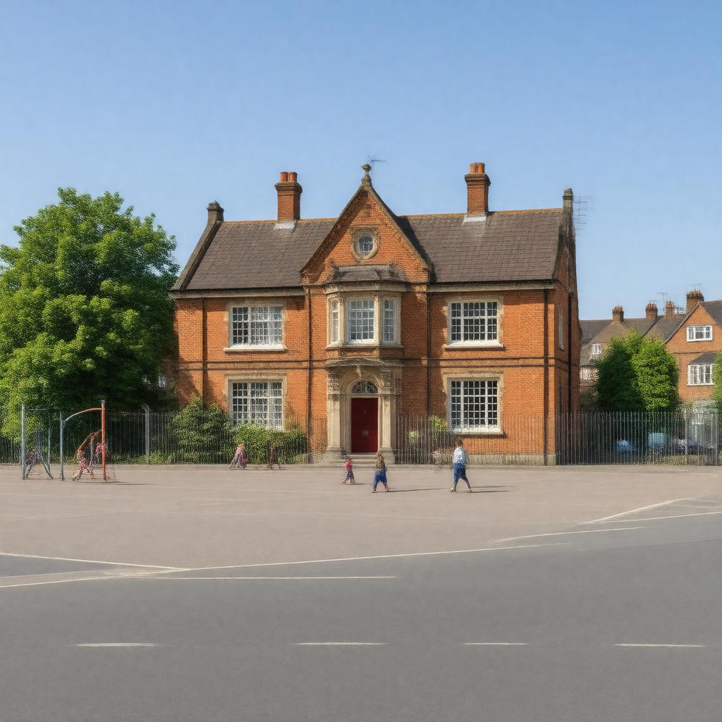 AI-created image of Stockwell Primary School