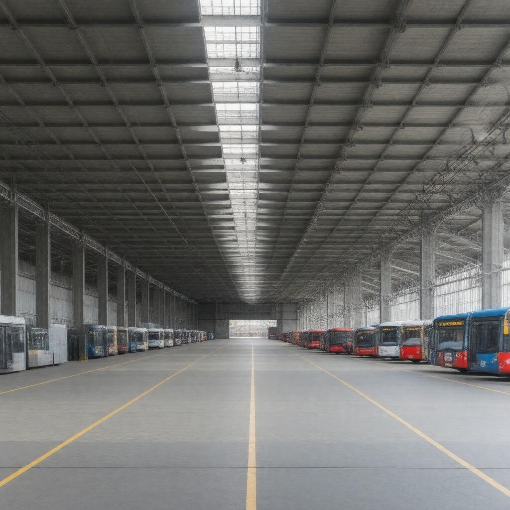 AI-created image of Stockwell garage