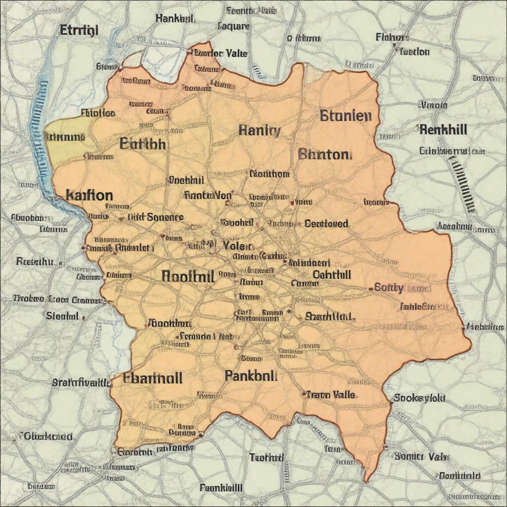 AI-created image of Stoke-on-Trent Central