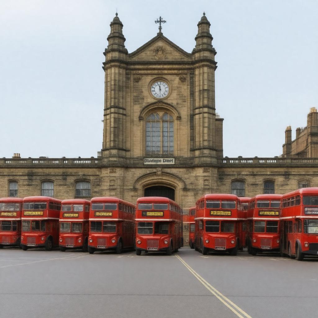 AI-created image of Stoke Newington Depot