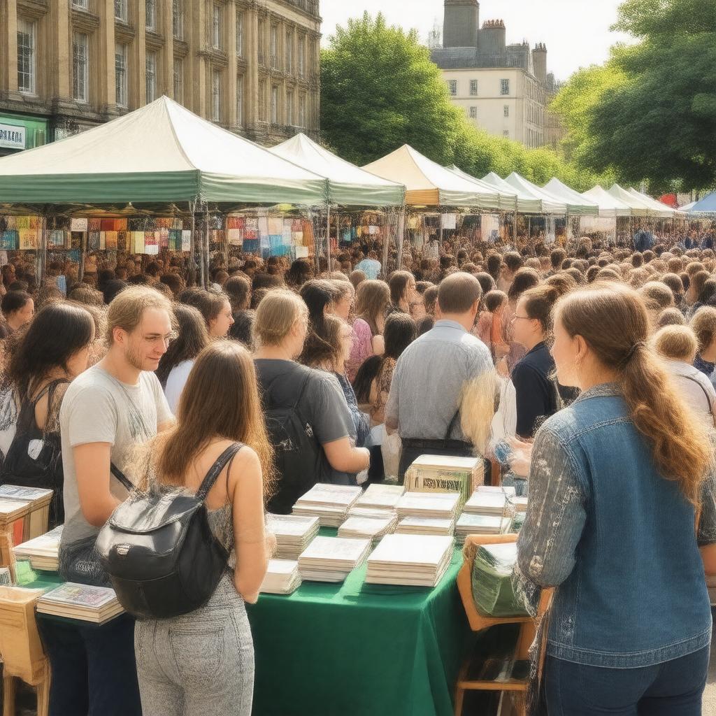 AI-created image of Stoke Newington Literary Festival