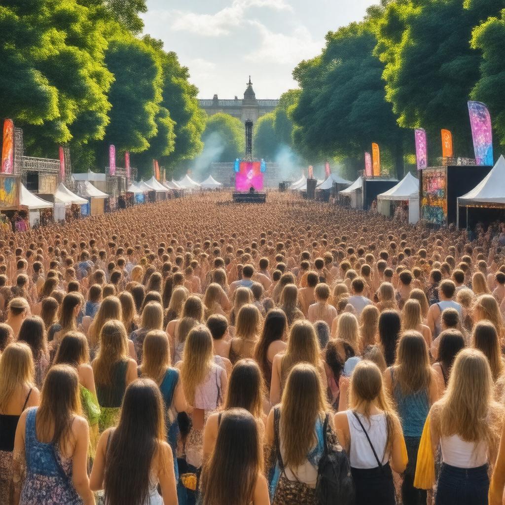 AI-created image of Stoke Newington Music Festival