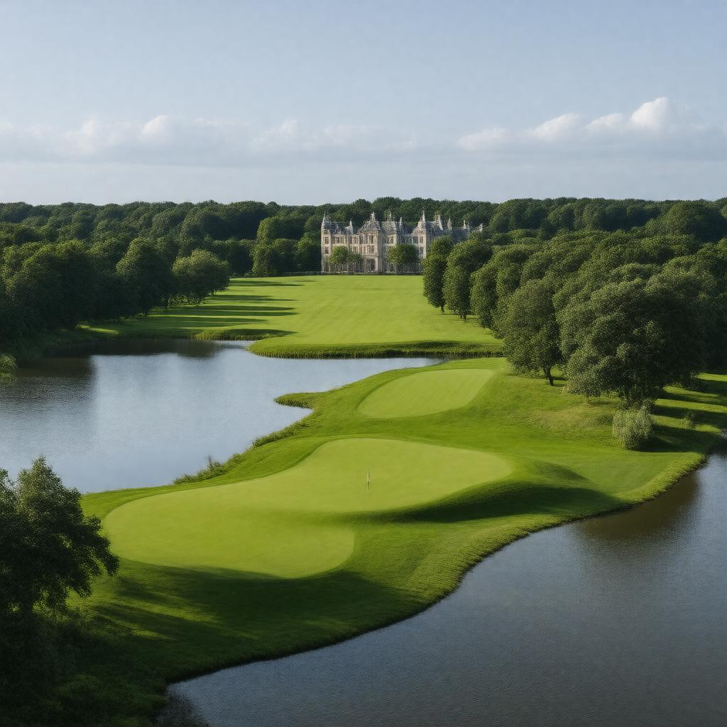 AI-created image of Stoke Park