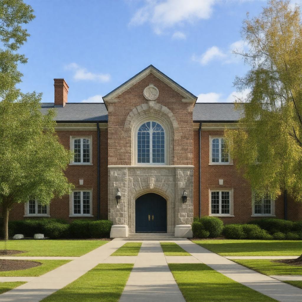 AI-created image of Stone Ridge School of the Sacred Heart