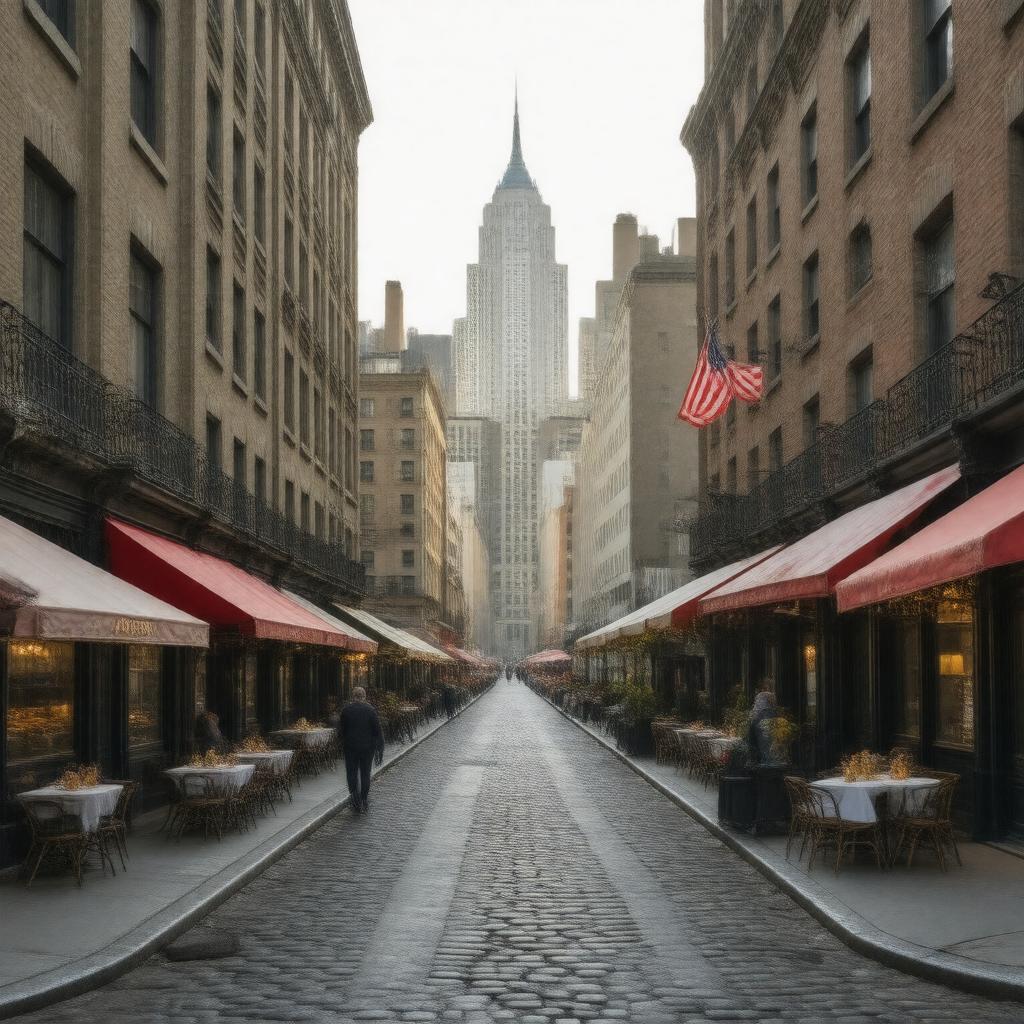 AI-created image of Stone Street