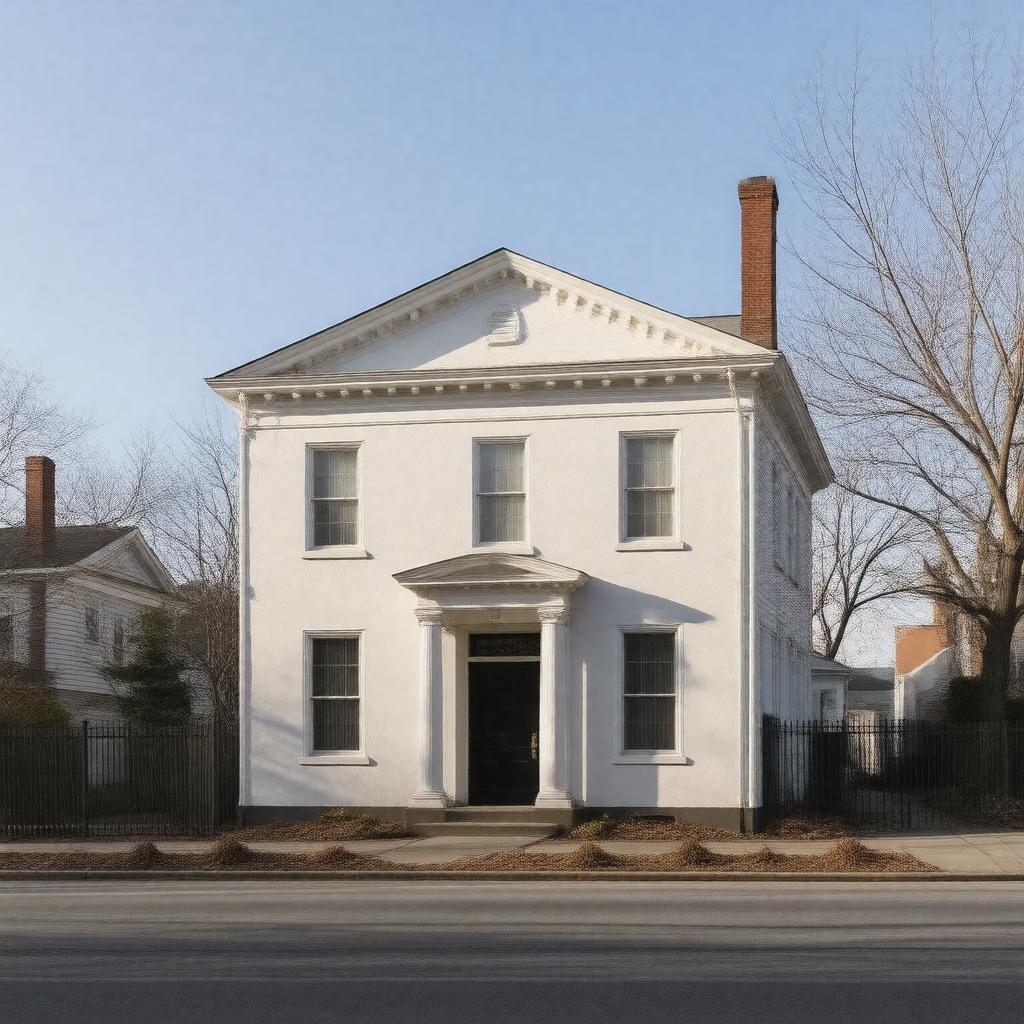 AI-created image of Stoneham Post Office