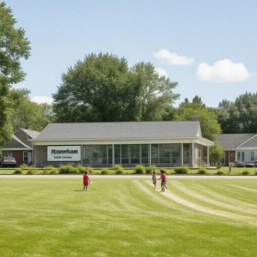 AI-created image of Stoneham Public Schools