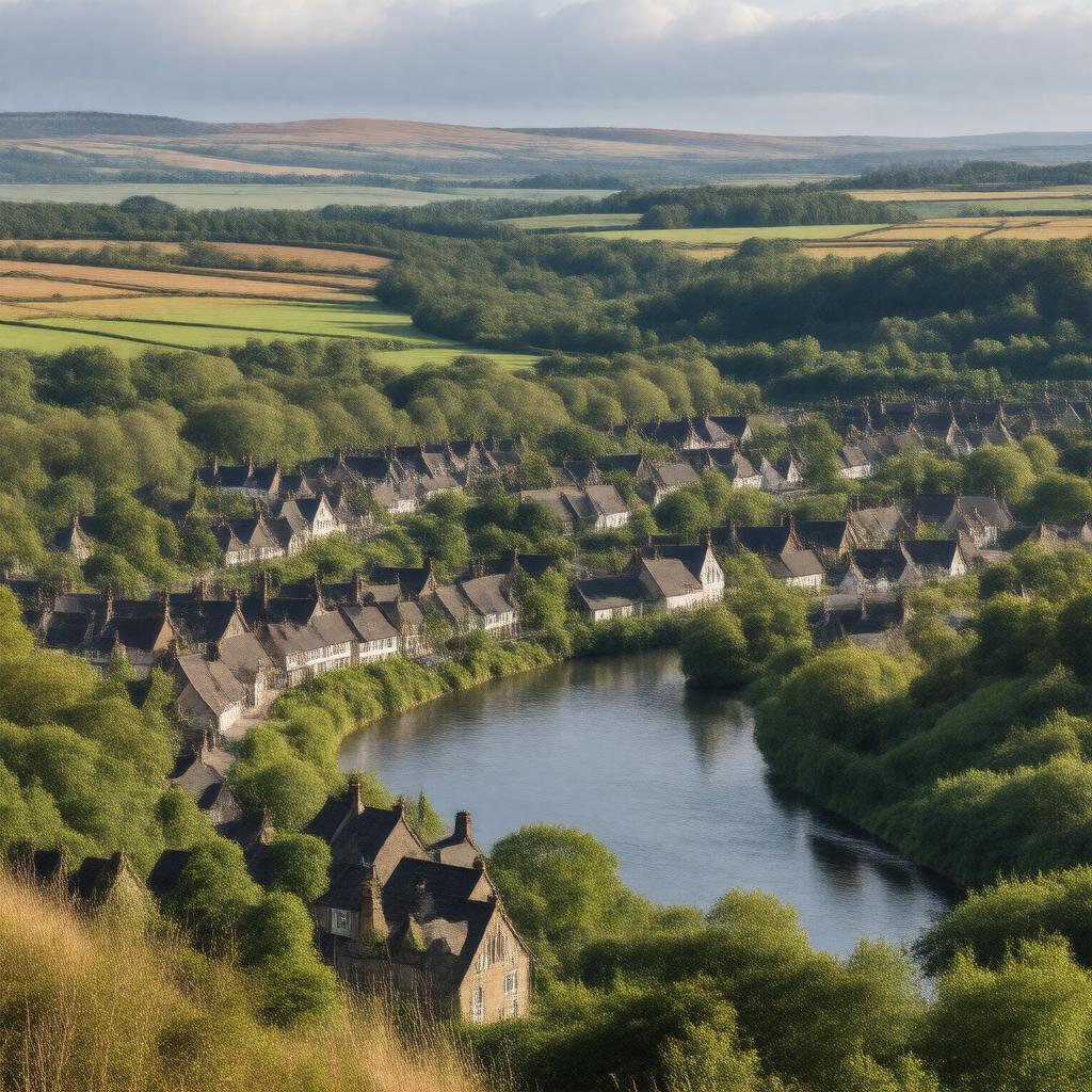 AI-created image of Stonehouse