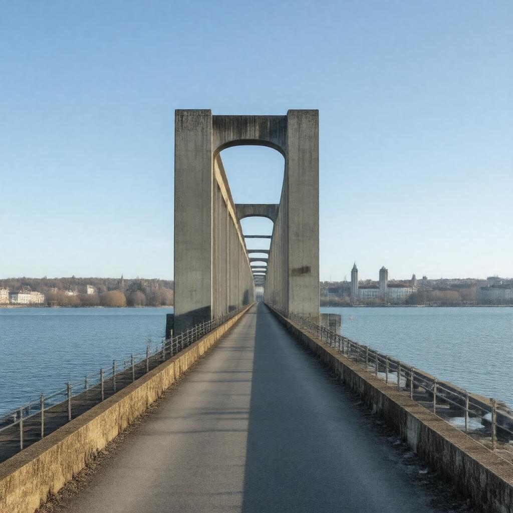 AI-created image of Stora Essingebron