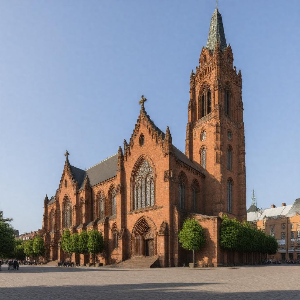 AI-created image of Storkyrkan