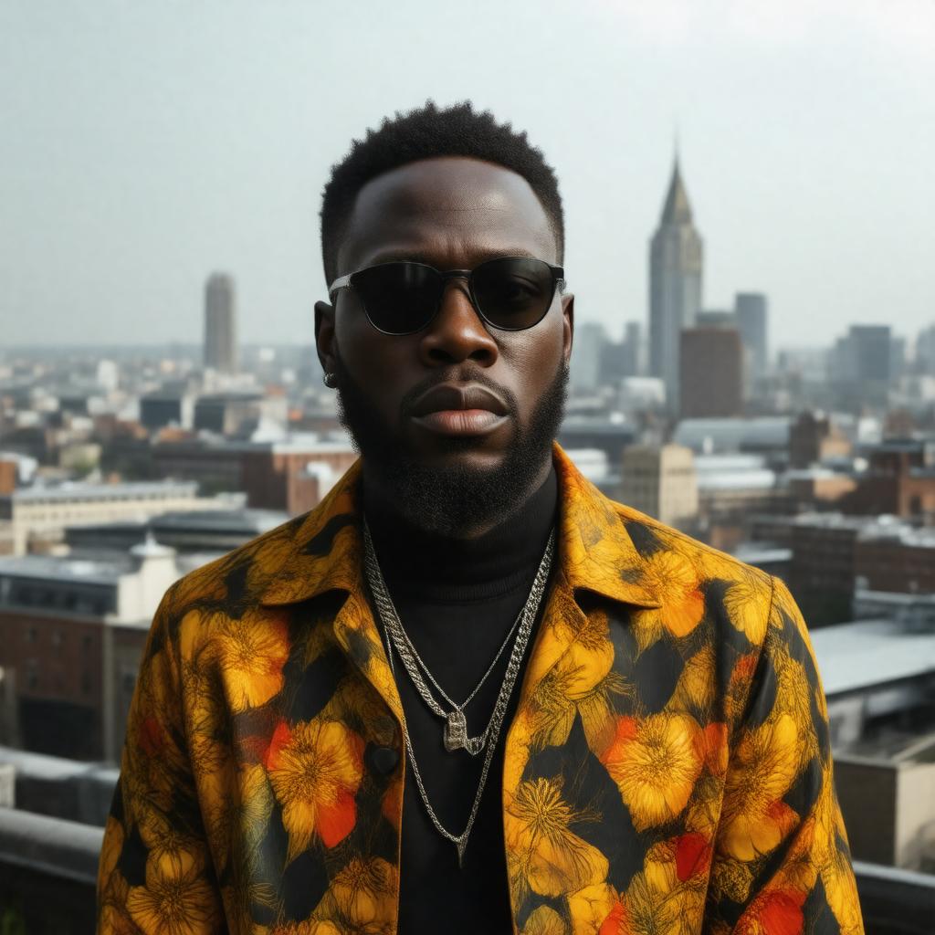 AI-created image of Stormzy