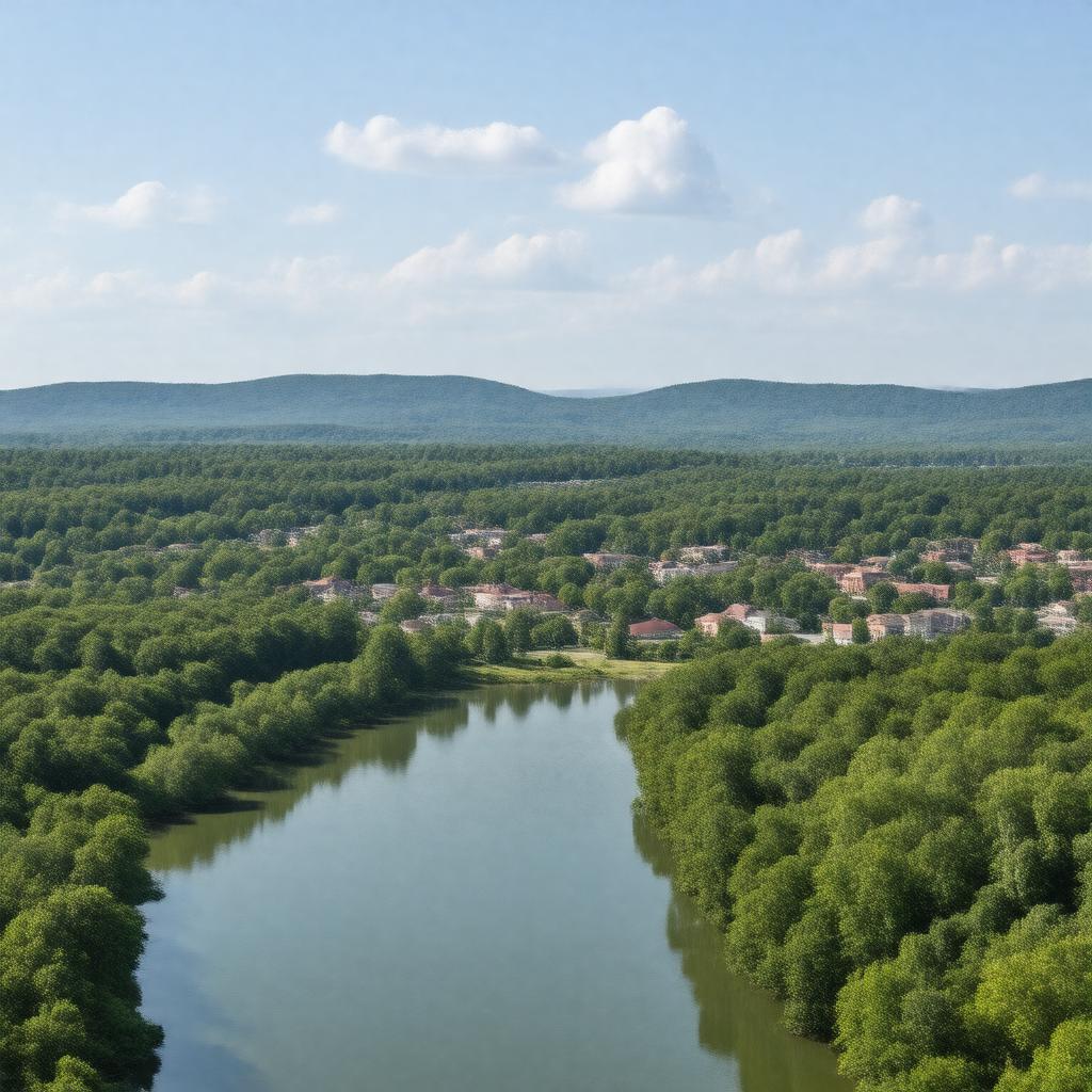 AI-created image of Storrs, Connecticut