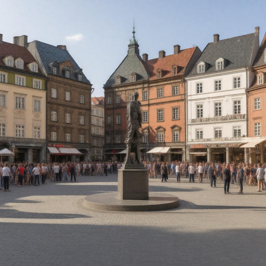 AI-created image of Stortorget