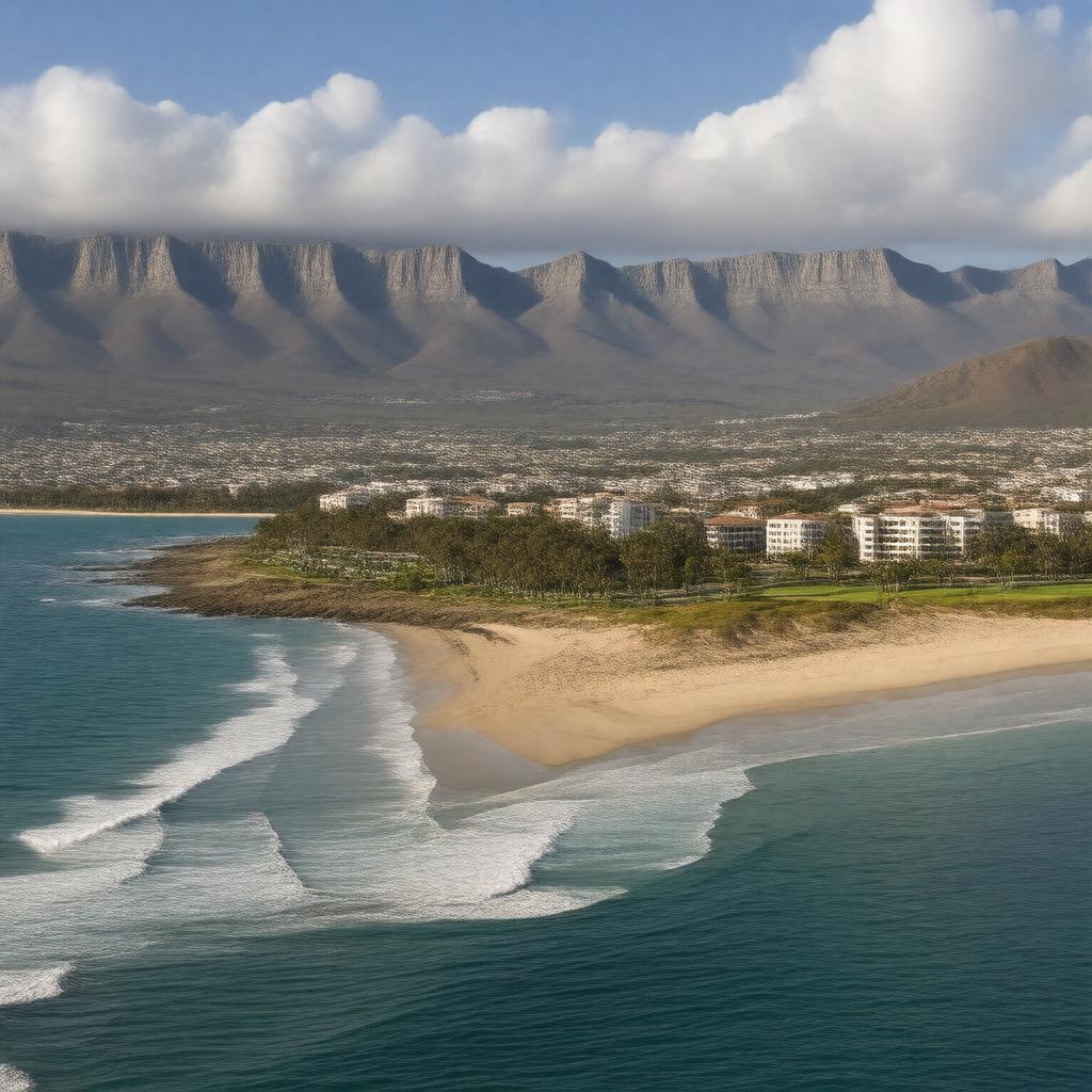 AI-created image of Strand, South Africa