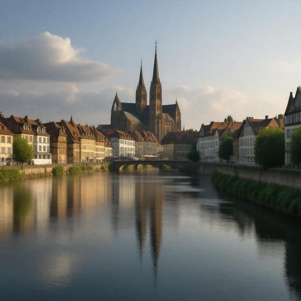 AI-created image of Strasbourg