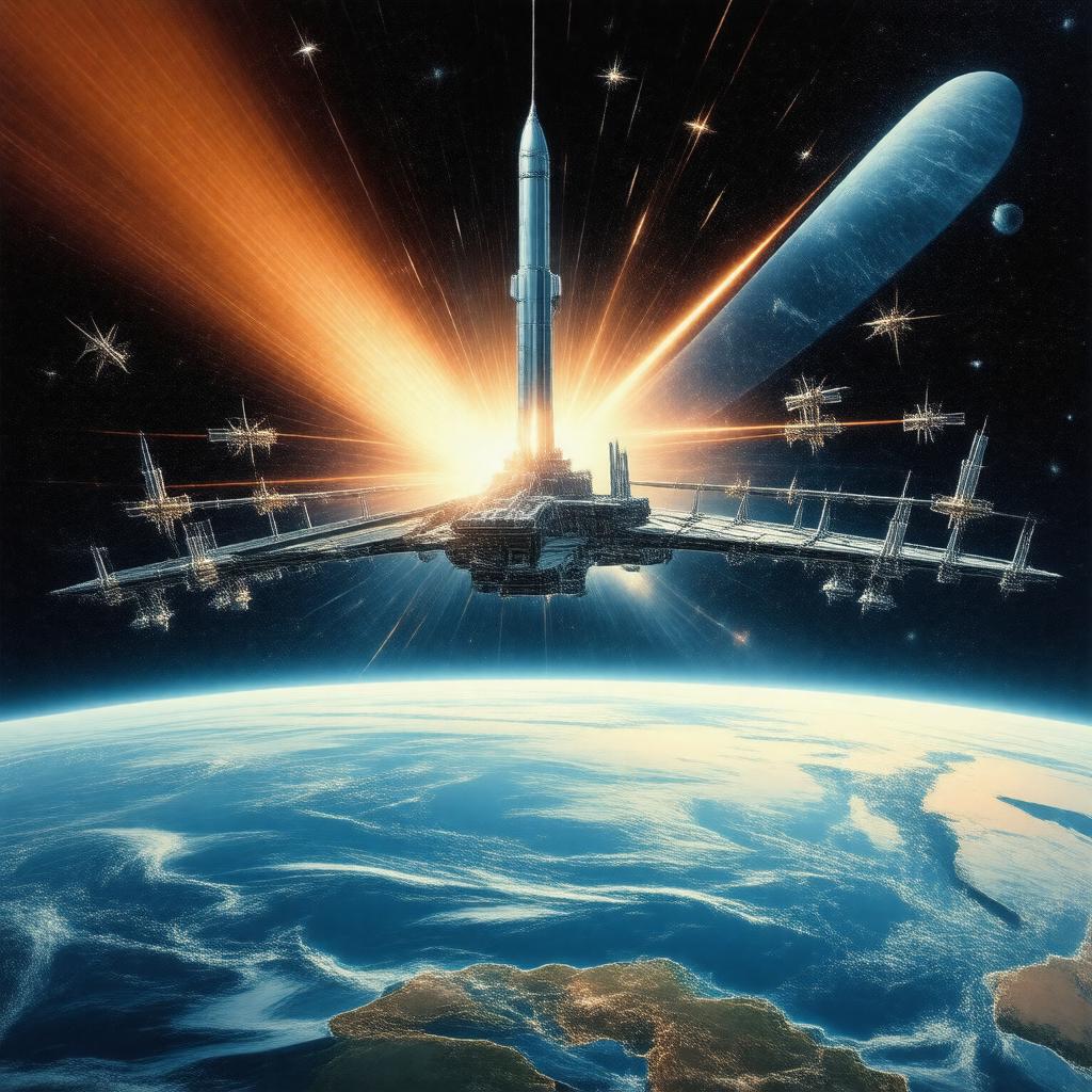 AI-created image of Strategic Defense Initiative
