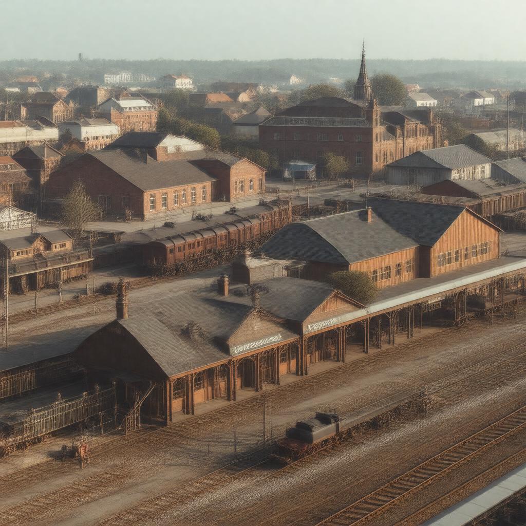 Click to view larger image AI-created image of Stratford Depot