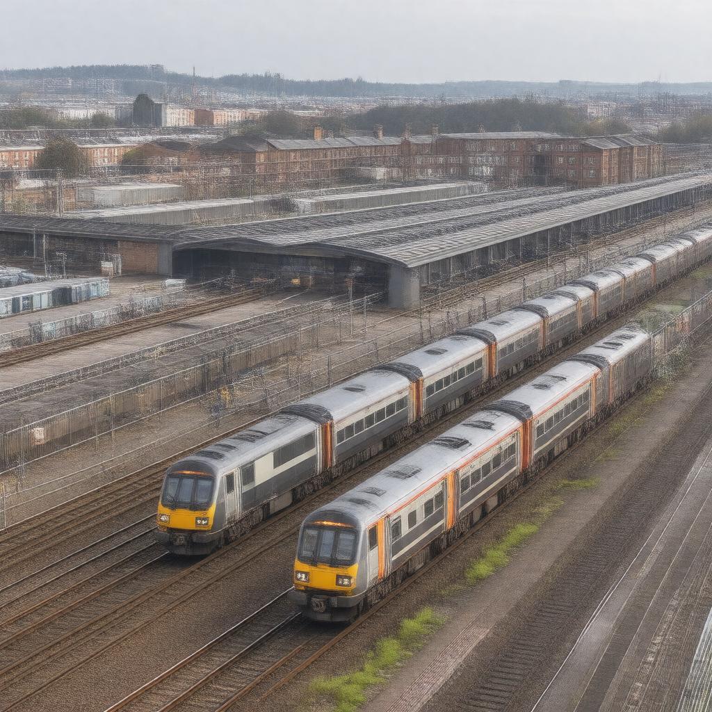 Click to view larger image AI-created image of Stratford International Depot