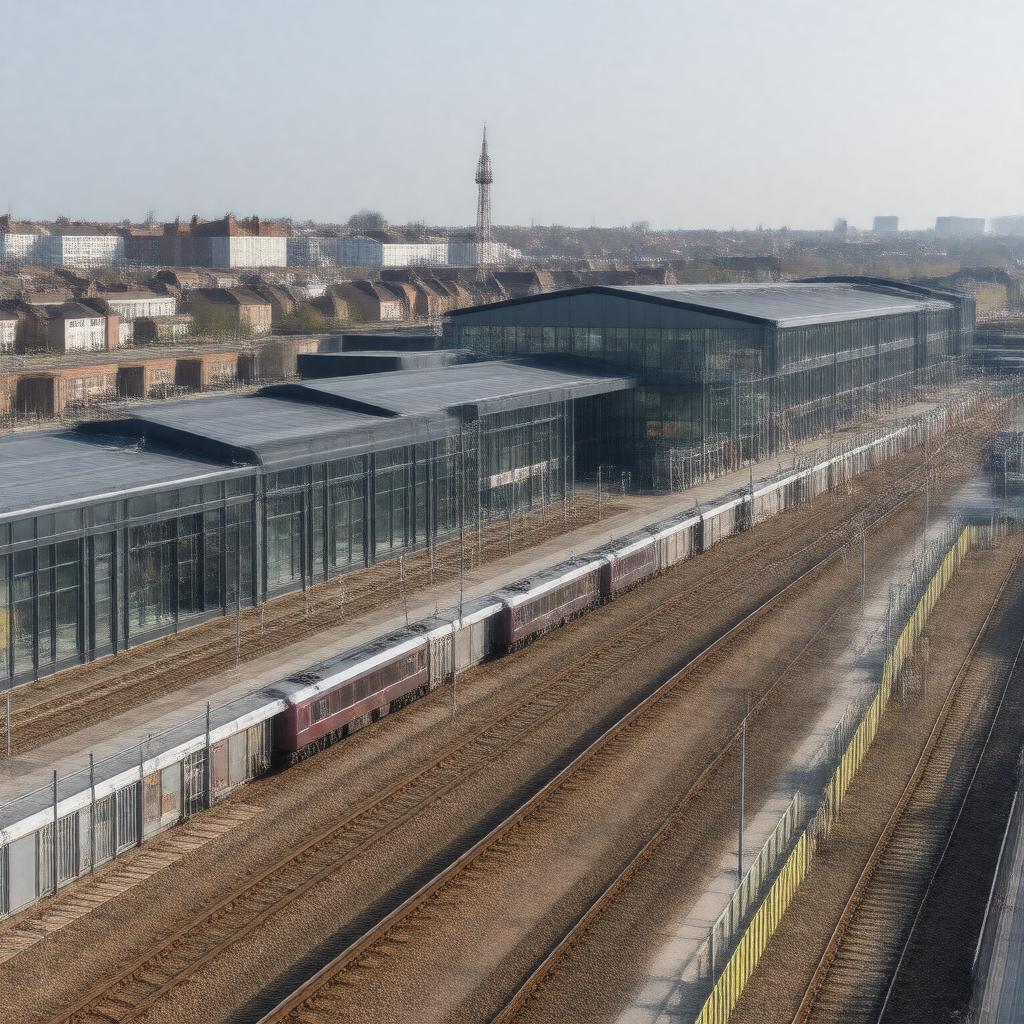 AI-created image of Stratford Market Depot