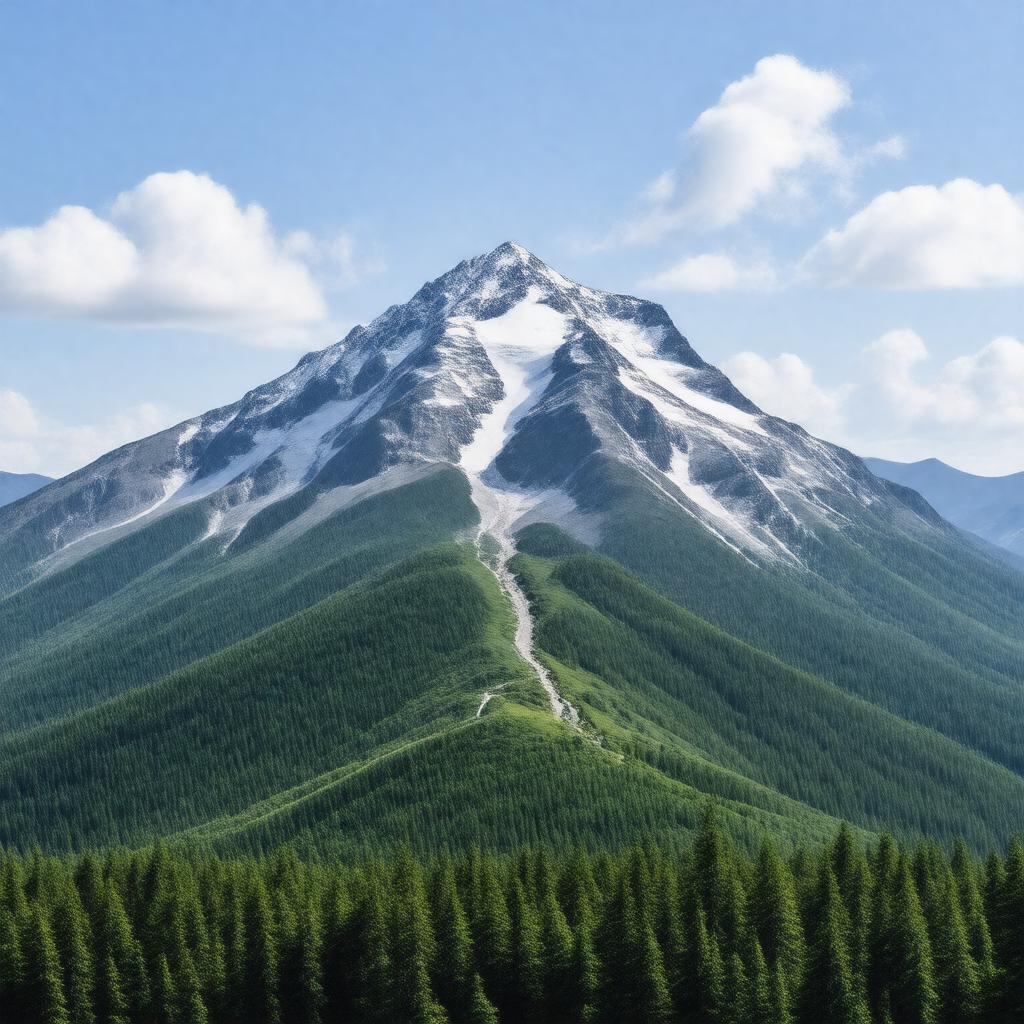 AI-created image of Stratton Mountain