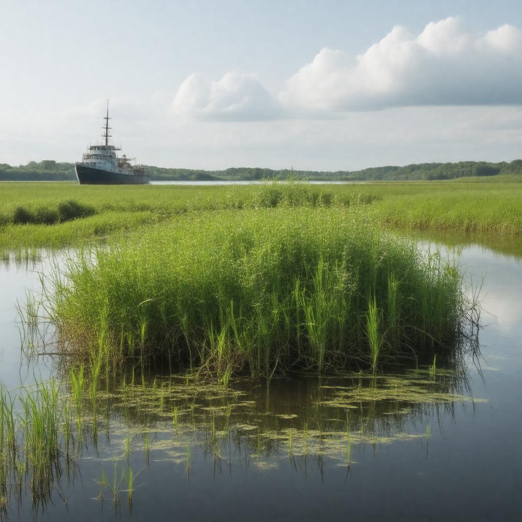 Click to view larger image AI-created image of Strawberry Island