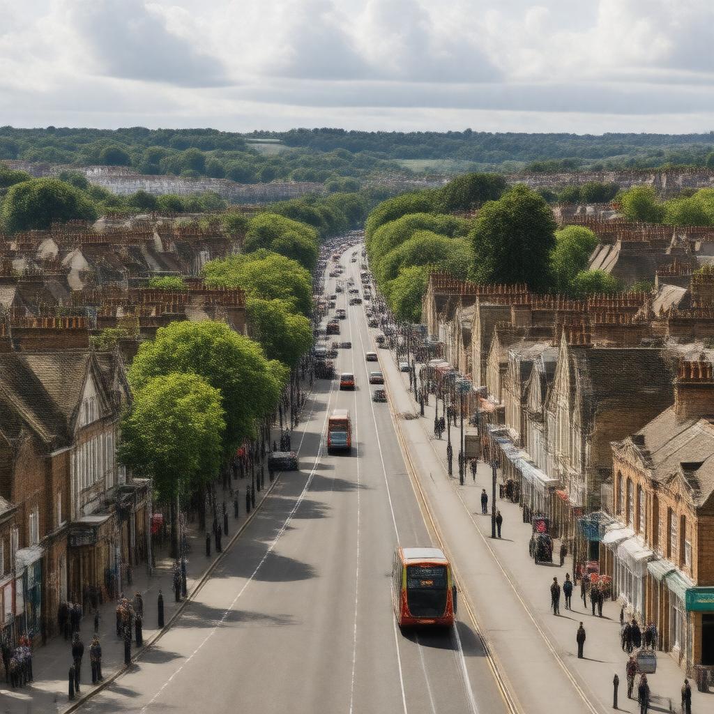 AI-created image of Streatham Hill